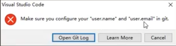 Git 报错截图